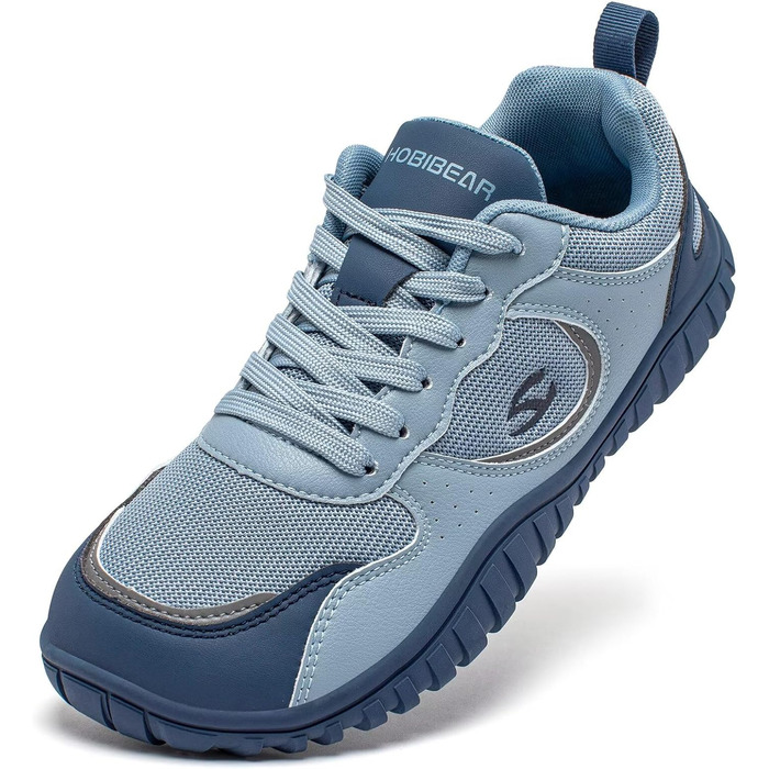 Взуття для фітнесу HOBIBEAR для жінок та чоловіків | Кросівки для трейлраннінгу з широкою передньою частиною | Синій, 39 EU