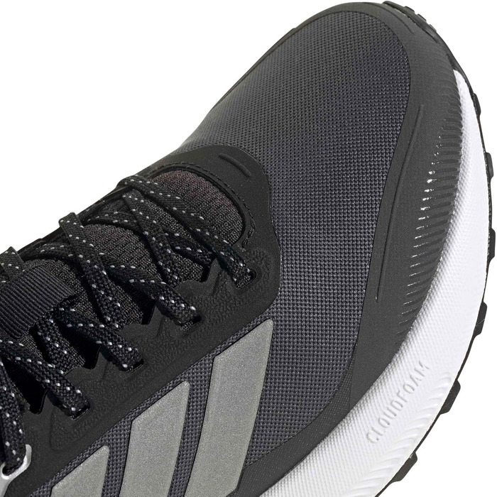 Жіночі кросівки для бігу та тренувань adidas Runfalcon 5 TR, Core Black Silver Metallic Carbon, розмір 39 1/3 EU
