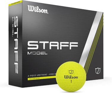 Wilson Staff М'яч для гольфу, жовтий, універсальний для дорослих