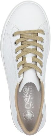 Кросівки жіночі Rieker L88W2 білі, низькі, 39 EU - зручне взуття для міста