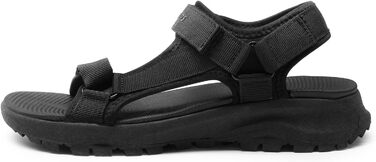 Жіночі спортивні сандалі DREAM PAIRS з комфортною устілкою, профільованою підошвою та регульованими ремінцями, чорного кольору, 39 EU