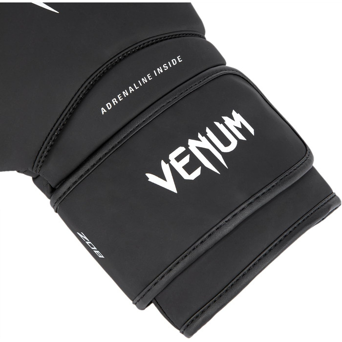 Боксерські рукавички Venum Contender 1.5 для дітей, чорно-білі, 6 Oz