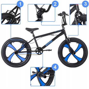 Велосипед BMX KS Cycling Rise, рама 20