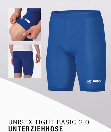 Чоловічі компресійні тайтси JAKO Tight Basic 2.0 8516, колір Royal (L)