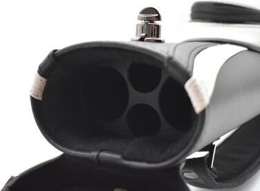 Чохол для більярдного кия BILMAG, 2/2, 87 см, чорний-білий, спортивний