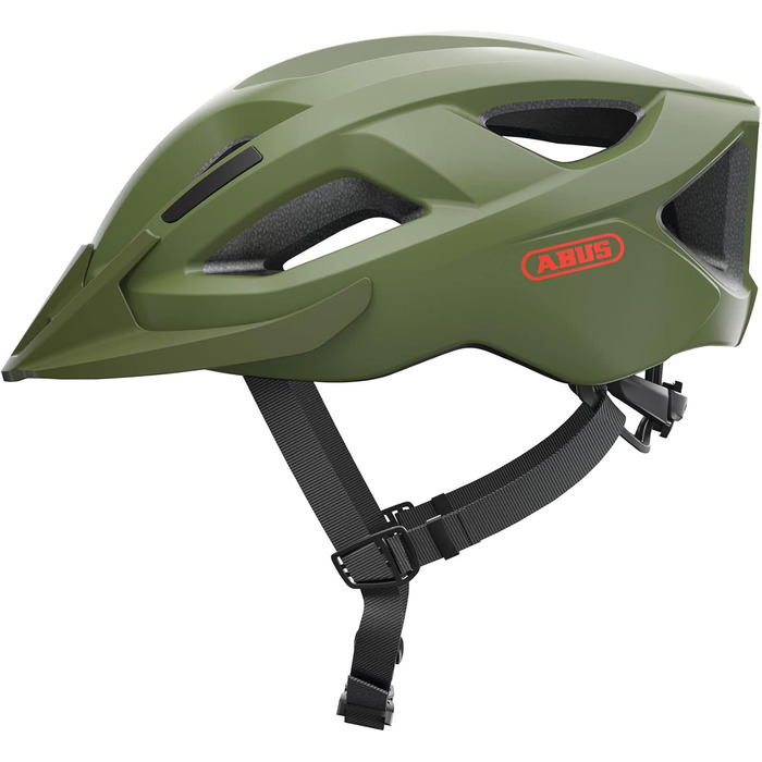 Велосипедний шолом ABUS Aduro 2.1 Jade Green, спортивний, універсальний, для міста і бездоріжжя, для жінок та чоловіків, розмір S (51-55 см)