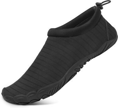 Чоловічі та жіночі аквашузи Mishansha для плавання та відпочинку на пляжі, чорні (42 EU)