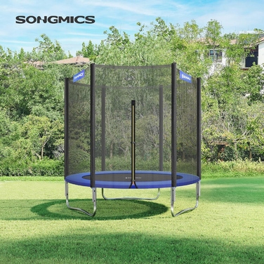 Батут SONGMICS 183 см, синій