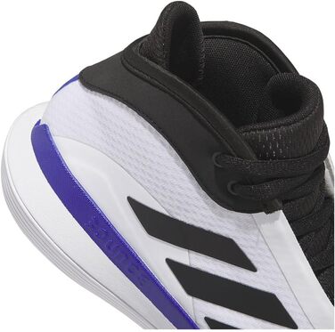 Кросівки Adidas Bounce Legends Low Unisex для баскетболу, 42 EU, Cloud White/Core Black/Lucid Blue