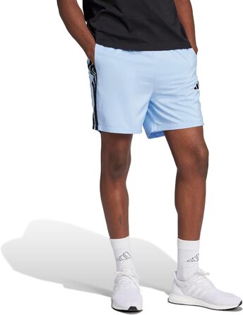 Чоловічі спортивні шорти adidas Performance Essentials Three Stripes (S, синій/чорний)