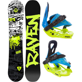 Сноуборд RAVEN Snowboard Set Junior: Сноуборд Core + Кріплення MP Black XS/S