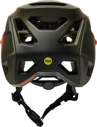 Велосипедний шолом Fox Speedframe Pro Fade чорний/зелений, розмір L, для ендуро та MTB
