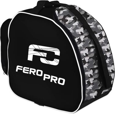 Ferocity Premium набір: сумка для лиж, сумка для лижних черевиків, шолома та палиць, камуфляж