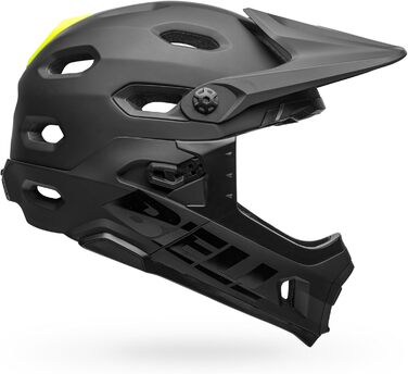 Велошолом BELL Super DH MIPS S, матово-глянцевий чорний