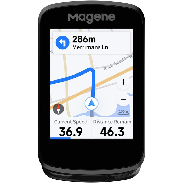 Велокомп'ютер Magene C606 з GPS, сенсорний екран 2,8