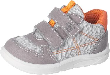 Чобітки RICOSTA для дівчаток та хлопчиків SAM, дитячі черевики для перших кроків, ширина: середня, змінна устілка, веганські, 26 EU, графіт, світло-сірий 460