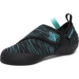 Дитячі скелелазні туфлі для початківців, легкі, для боулдерингу, Indoor, 38 EU, Blue/Blau