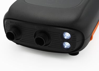 Технакс SUP-насос акумуляторний з Powerbank TX-266 7500 mAh, автоматичний вимкнення, 2 LED, USB-C, 12V, для надувних водних видів спорту