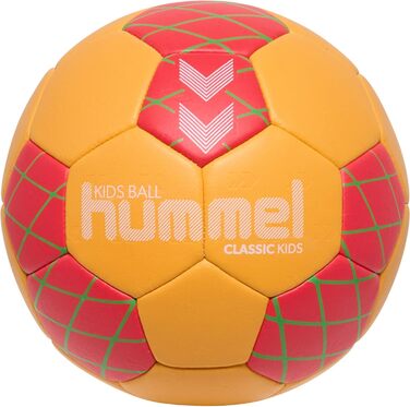 Дитячий гандбольний м'яч Hummel HMLCLASSIC Kids HB (Помаранчевий/Червоний/Зелений)