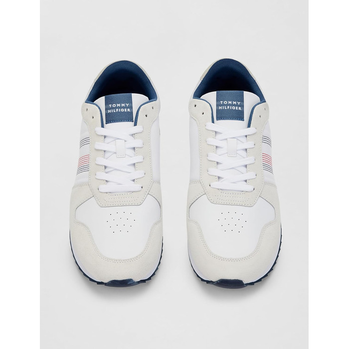 Кросівки Tommy Hilfiger Runner Evo Mix Stitch білі, 42 EU