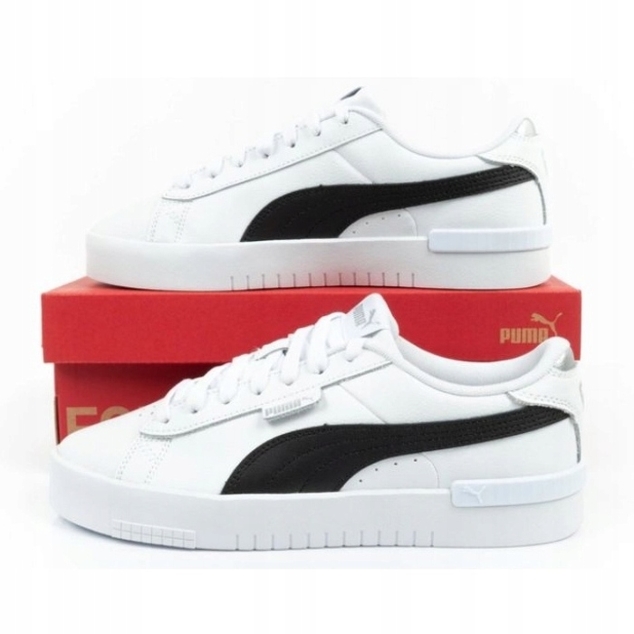 Жіночі білі шкіряні кросівки Puma Jada, низькі, р. 38