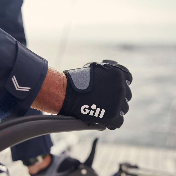 Gill Deckhand вітрильні рукавички з довгими пальцями, відкриті кінчики, для яхтингу