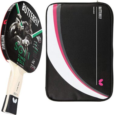 Набір для настільного тенісу Butterfly Timo Boll SG11 з чохлом Drive Case 2 — ракетка для настільного тенісу та чохол, ідеально для хобі