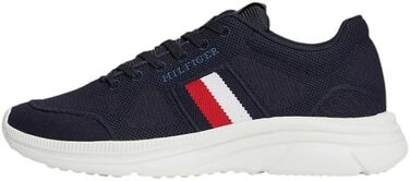Кросівки Tommy Hilfiger чоловічі Runner Modern Knit, блакитний, 40 EU