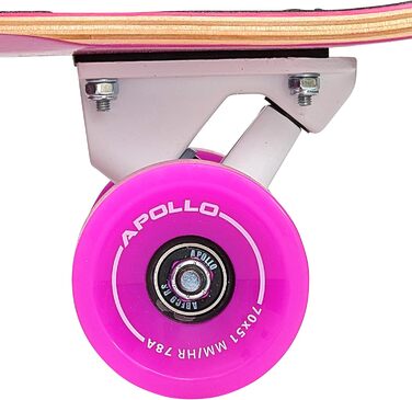 Лонгборд Apollo Dancer 46x9,5 дюймів, ABEC 9, стильний круїзер для денсингу, трюків і катання, повний комплект для професіоналів і новачків, Longboard Papua