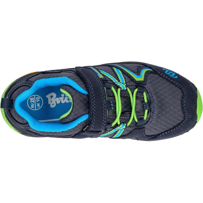 Дитячі трекінгові черевики Brütting для хлопчиків та дівчаток, 28 EU, блакитний, сірий