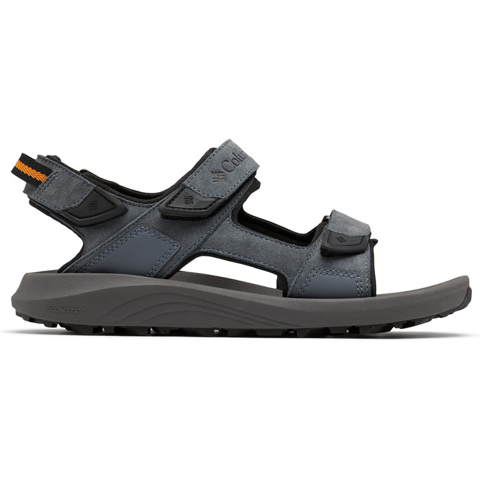 Columbia Trailstorm Hiker 3 Strap – Трекінгові сандалі чоловічі, 45 EU, Сірий Graphite/Black