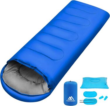 Сплячий мішок Flintronic для кемпінгу та подорожей, легкий, компактний, 210 x 75 см