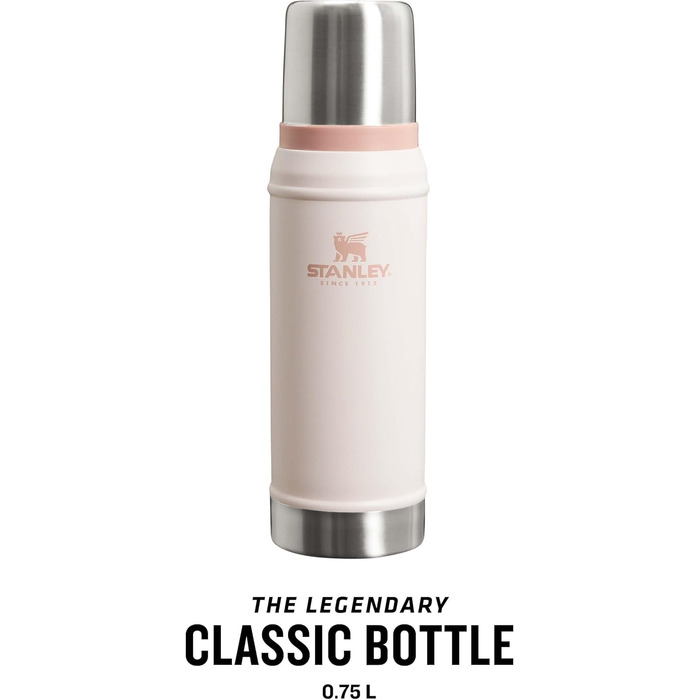 Термос Stanley Classic Legendary з нержавіючої сталі, тримає тепло/холод 15-48 годин, BPA-free, можна мити в посудомийній машині