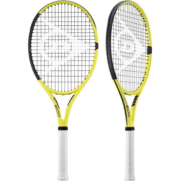 Тенісна ракетка Dunlop SX600 для дорослих, унісекс, жовто-чорна