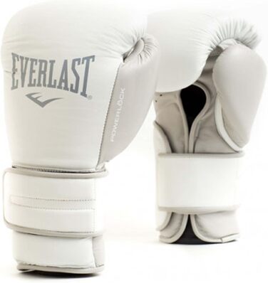 Боксерські рукавички Everlast Powerlock 2, універсальні, білі, 12oz