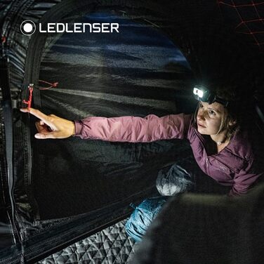 Ліхтар налобний Ledlenser HF6R Signature Teal Green 2000 лм, 800 Lumen, водонепроникний IP68, з червоним світлом