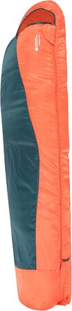 Сплячий мішок Mountain Warehouse Traveller 50 - 220 x 80 x 50 см - вітрозахисний, блакитно-зелений