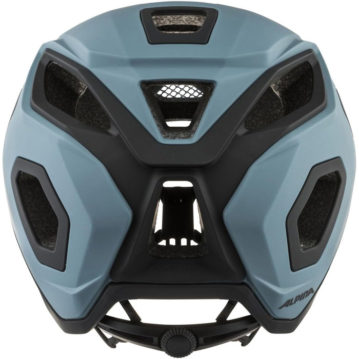 Велошолом ALPINA COMOX Enduro, ударостійкий, регульований, dirtblue матовий, для дорослих, 52-57 см