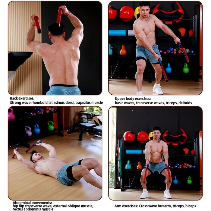 Бойове канат Seilloess: регульована вага, портативний тренажер для м'язів, бокс, спорт, фітнес