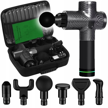 Потужний перкусійний масажер PISTOLET Massage Gun Pro