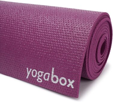 Yogabox Studio Premium килимок для йоги 200x60x3 мм, фіолетовий - Німеччина, OEKO-TEX 100