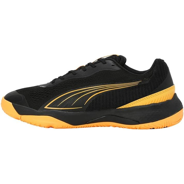 Кросівки PUMA Solarstrike III для залу (Indoor Court) - чорний/білий, 40.5 EU