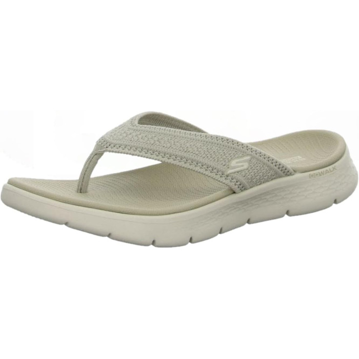 Шльопанці Skechers для жінок (35 EU, Тауп)