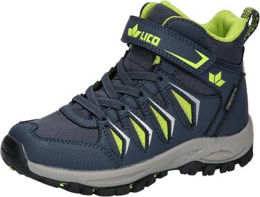 Дитячі черевики Lico для трекінгу та прогулянок, 39 EU, блакитно-лимонні