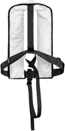 Рятувальний жилет автоматичний 165N з обплетенням, білий