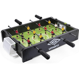 Футбольний стіл Umbro на 12 гравців, з 2 м'ячами, чорний