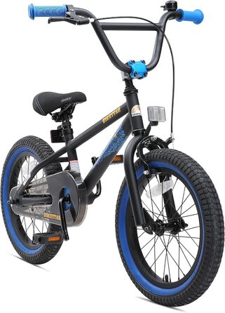 Дитячий велосипед BIKESTAR для хлопчиків і дівчаток від 3 до 6 років, 12/16/20 дюймів, BMX фрістайл, тестування без ризику