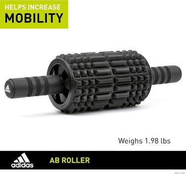 Піна ролик для фітнесу adidas AB, масажний валик, EVA
