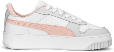 Жіночі кросівки PUMA Carina Street White Rose Dust Feather Gray, розмір 40 EU
