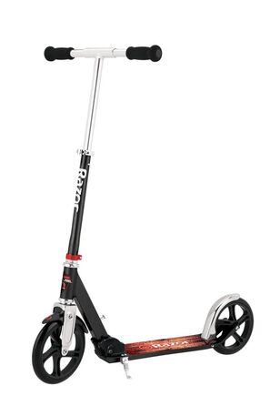 Скутер Razor A5 Lux Kick Scooter з великими 8-дюймовими колесами, складний, регульоване кермо, легкий, для райдерів до 99 кг
